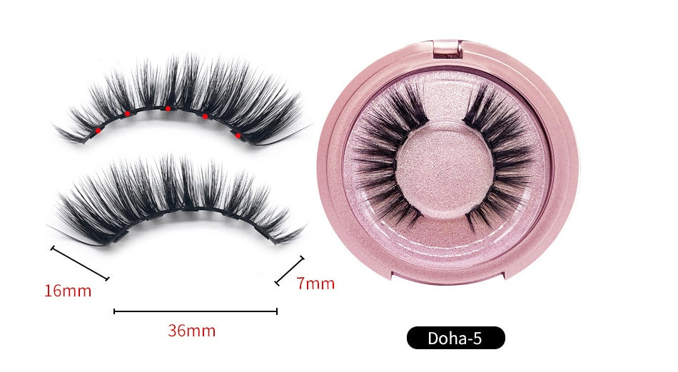 Magnetic Eye Eyelashes/Eye Liner Set
