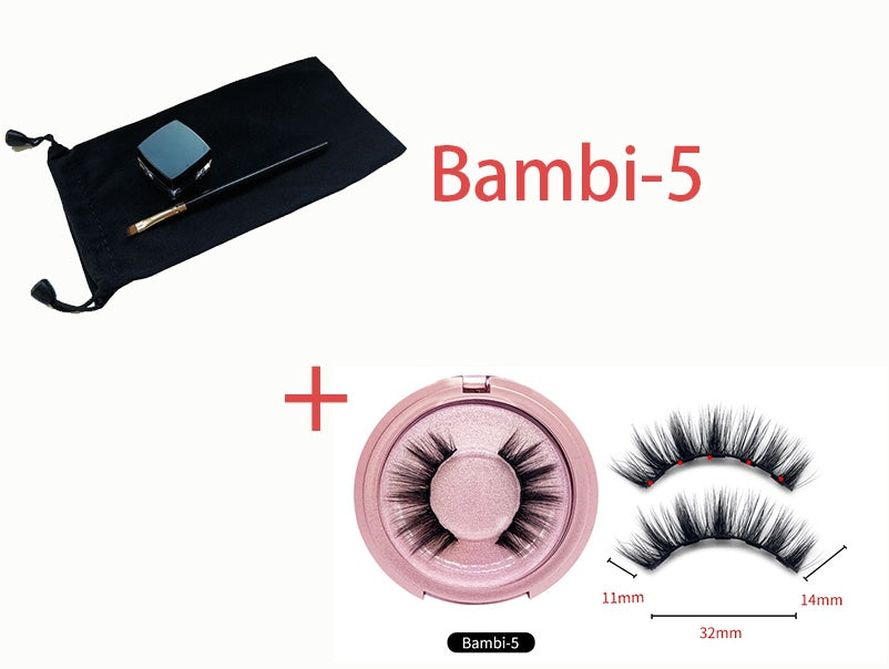 Magnetic Eye Eyelashes/Eye Liner Set
