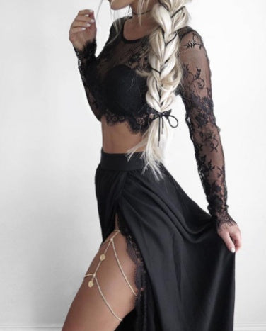 Hot-selling two-piece lace outfit