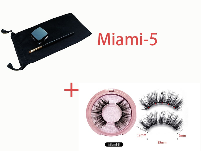 Magnetic Eye Eyelashes/Eye Liner Set