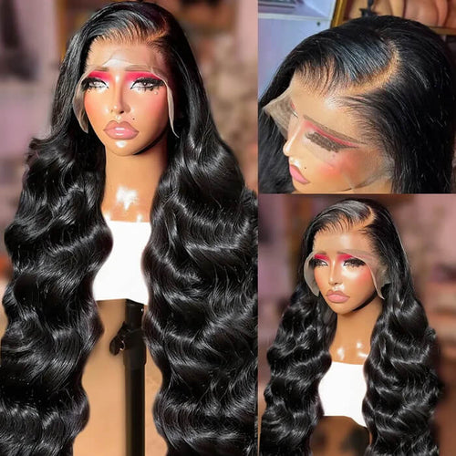 13x4 Lace Front Body Wave        Human Hair Wig